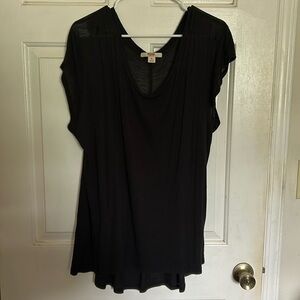 Black Tunic Top